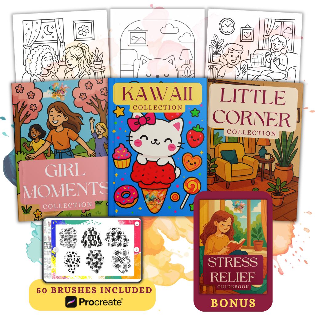 Zen Color Book Bundle